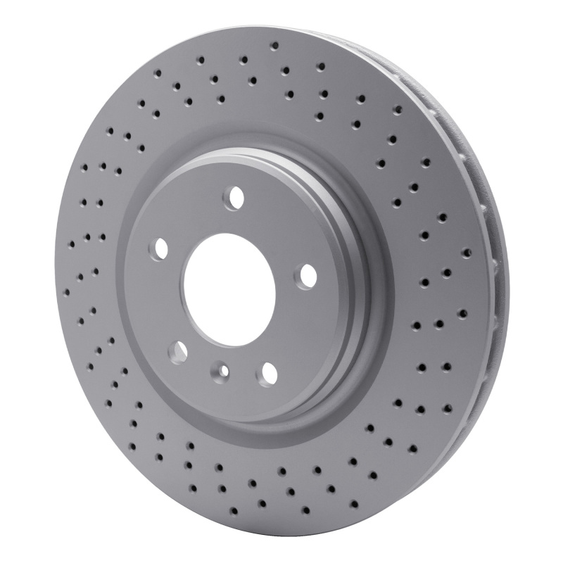 Pontiac Grand Prix Brake Rotor (1) - Front - R1 Concepts - GeoSPEC Coated Rotor - Drilled - `05-`08